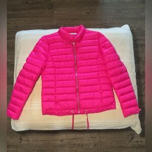 ANTONIO MELANI Vibrant Pink Puffer Jacket